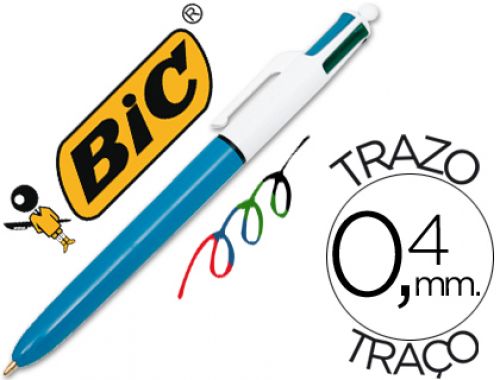 Esferografica bic quatro cores , Bic , 796 , 0070330101241